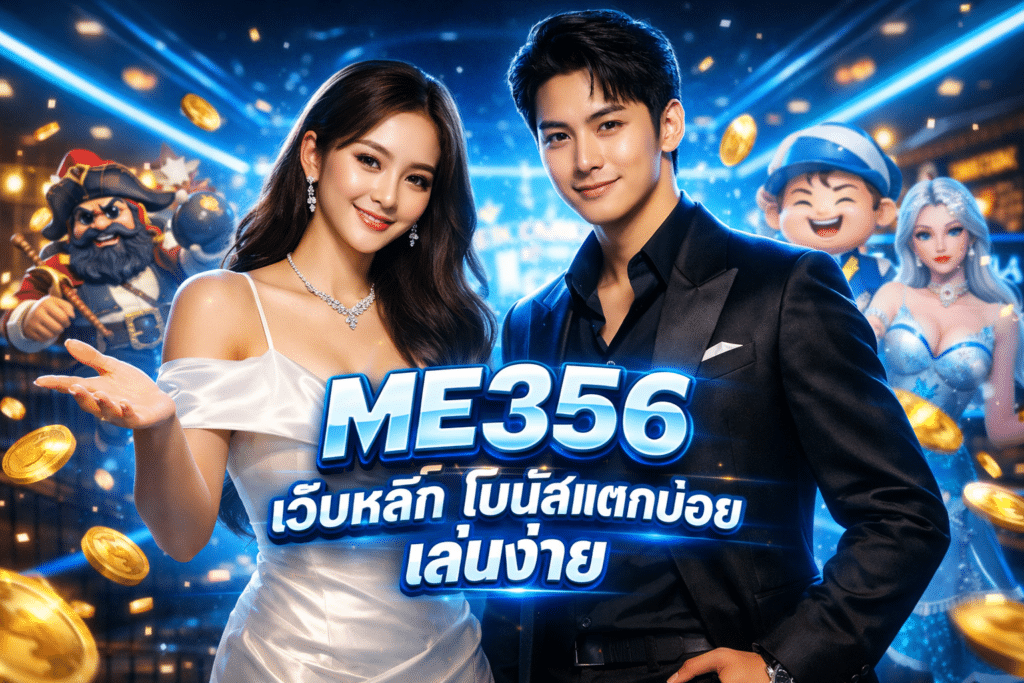 ME356 เว็บหลัก โบนัสแตกบ่อย เล่นง่าย มีเกมใหม่เยอะ